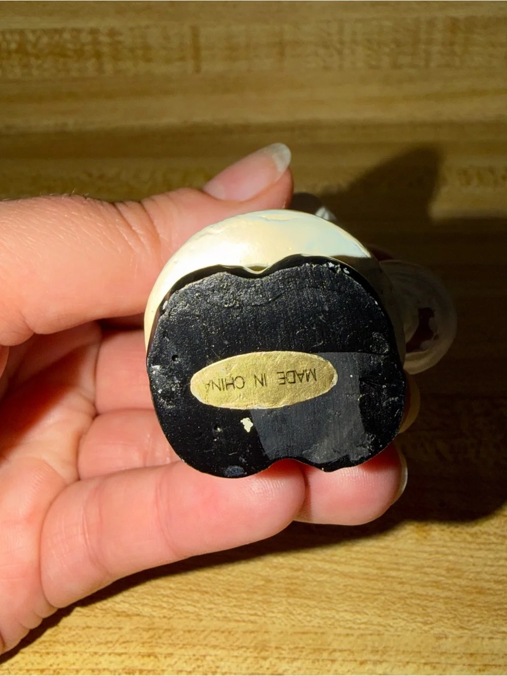 Ceramic‎ Chef Ornament in Cream, Red and Black Christmas kitchen